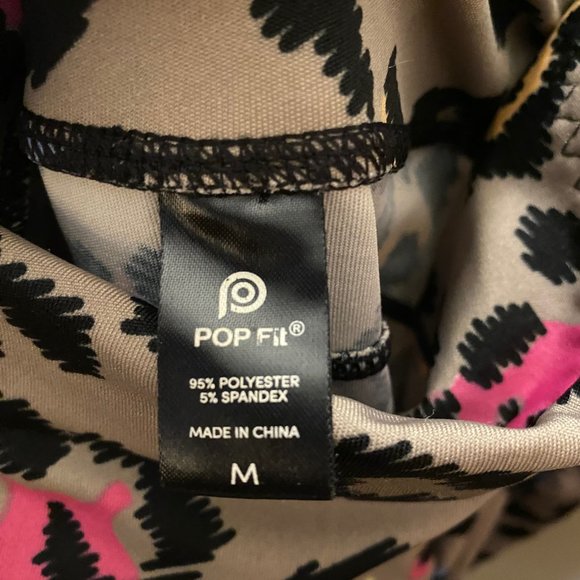 Colorful Cheetah Print Full Length Leggings - Picture 4 of 4